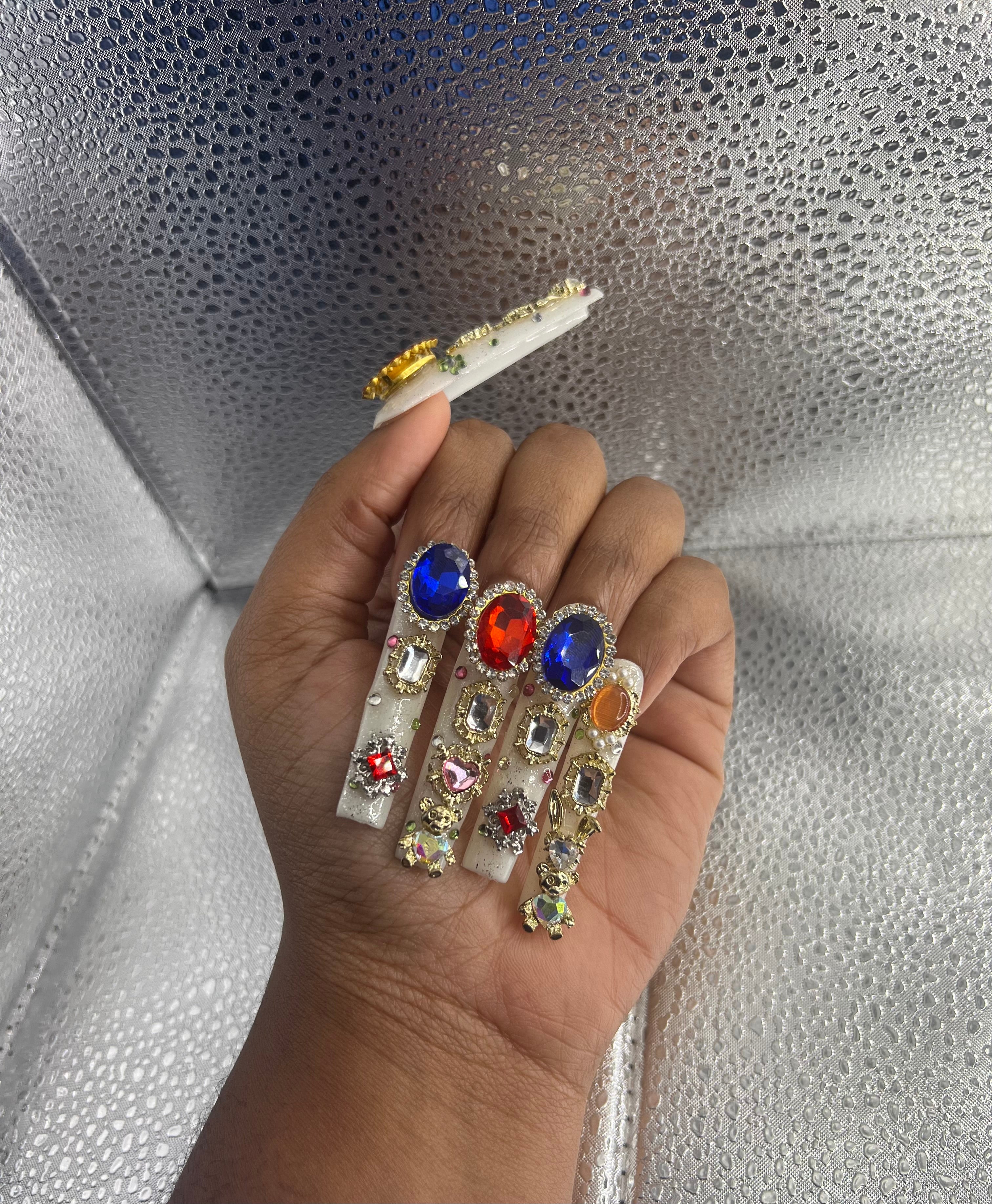 Bling Bling Gem Nails