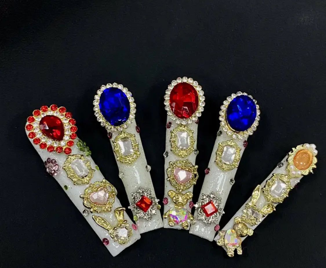 Bling Bling Gem Nails